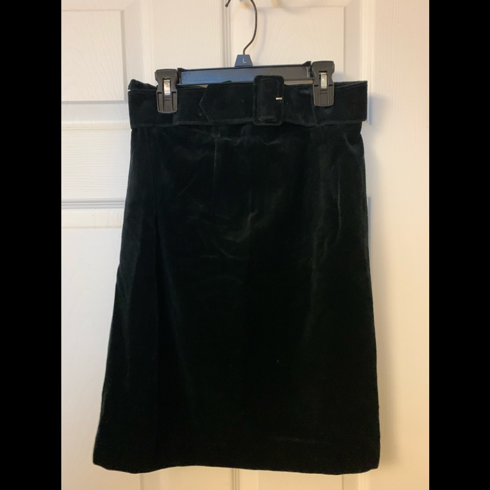 Vintage velvet skirt